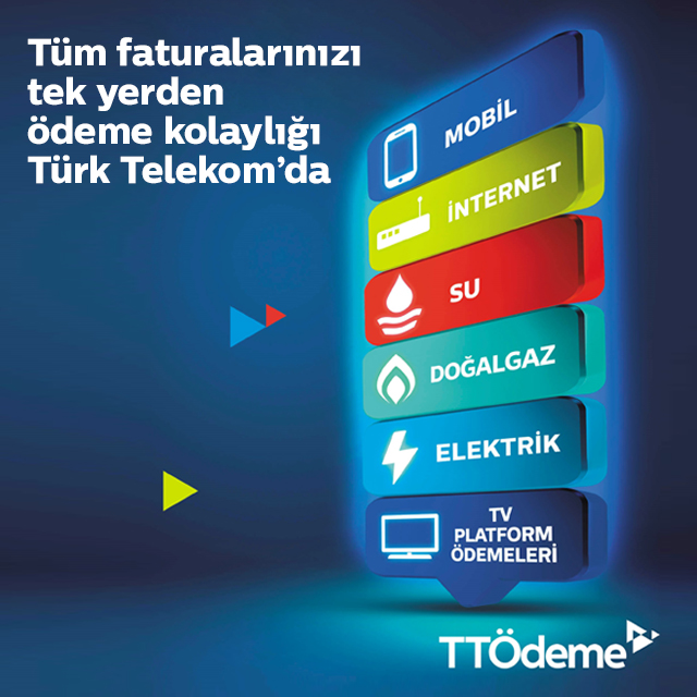 Türk Telekom Bayilerinde Kurum Faturalarını Ödeyebilirsin