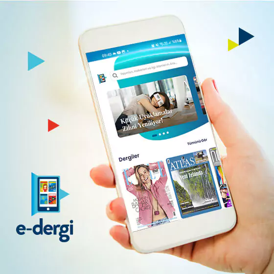 Türk Telekom e-dergi Kampanyası görseli