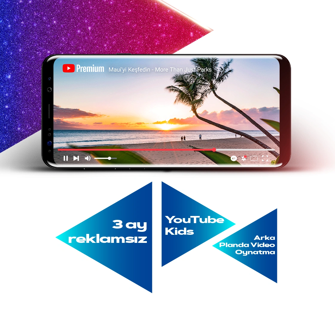 Türk Telekom Prime’la 3 Ay Boyunca Ücretsiz YouTube Premium görseli